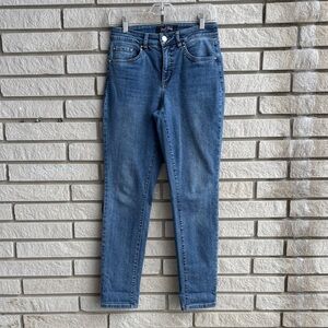 Joseph Ribkoff High Rise Classic Blue Skinny Jeans Size 6